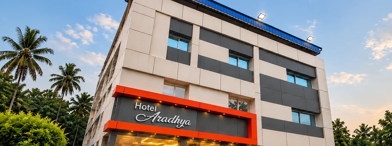Hotel Aradhya Property View